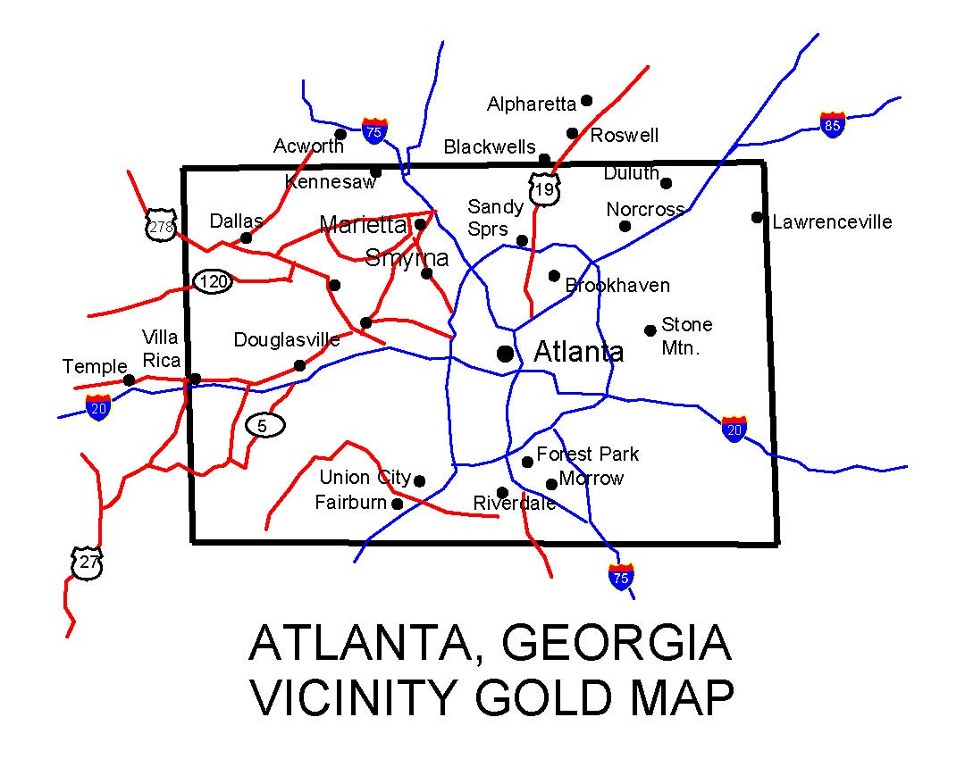 georgia gold deposit maps